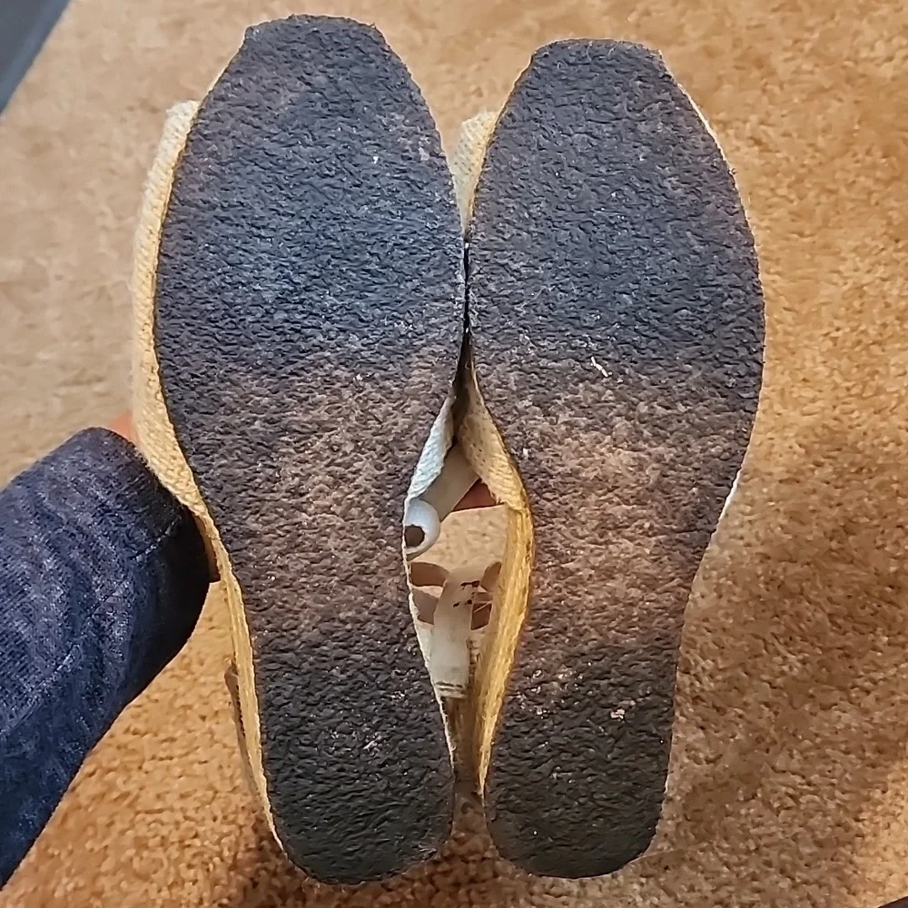 UGG Delmar Espadrilles Jute Wedge Sandals